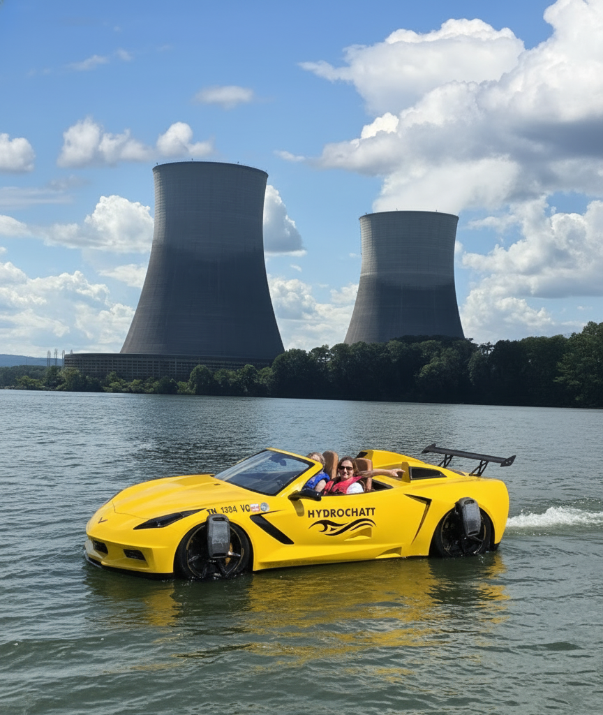 Beautiful Tennessee River scenery in Chattanooga